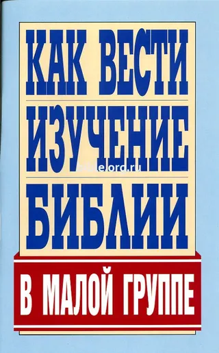 Обложка: Как вести изучение Библии в малой группе